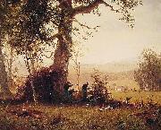 Albert Bierstadt Guerrilla_Warfare (Picket Duty In Virginia) oil painting picture wholesale